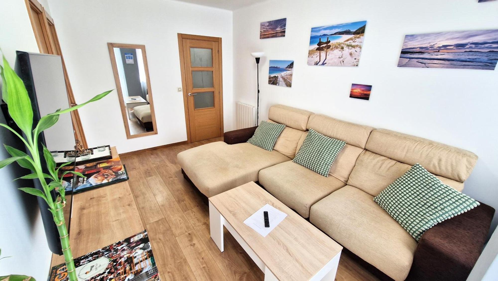 Playa Bouzas - - Parking Free Apartamento *